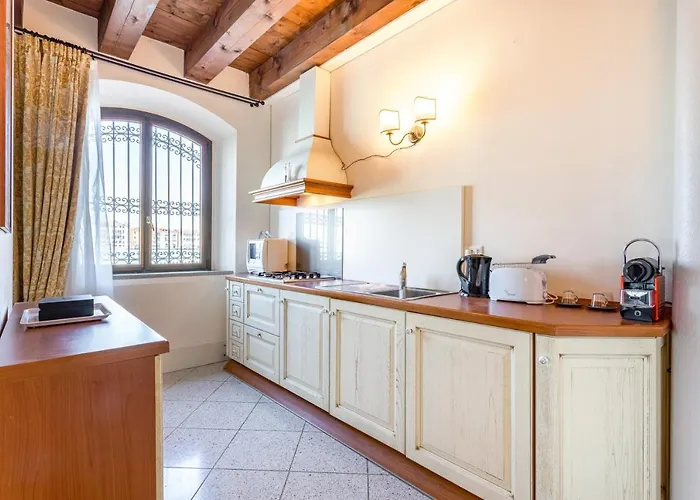 Molino Stucky Burchio Lägenhet *